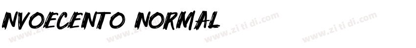 nvoecento normal字体转换